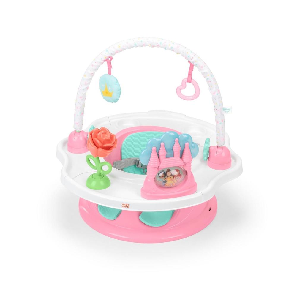 imageSummer by Bright Starts Deluxe SuperSeat Wild Safari Fun Baby Seat for Sitting Up Playtime and Meals Ages 4 Months to 4 YearsPrincess
