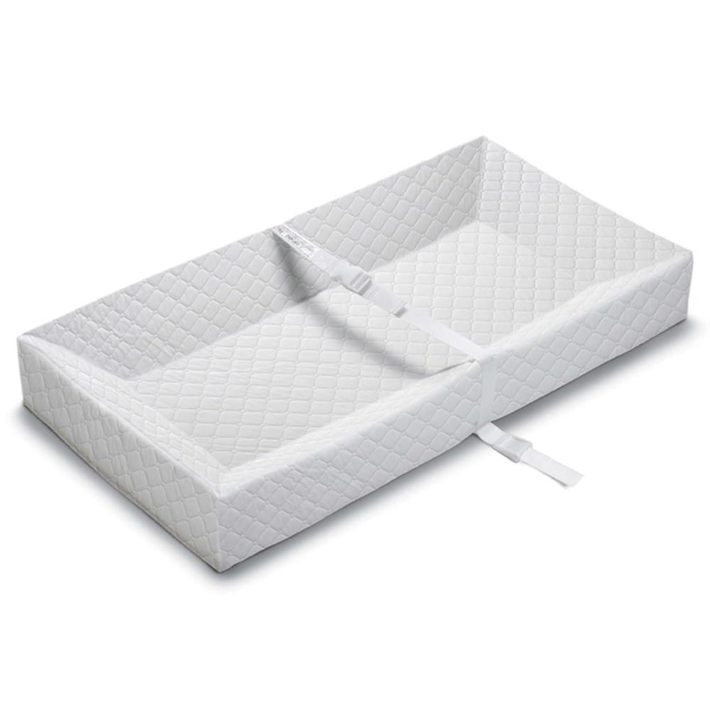 imageSummer by Ingenuity Basic Changing Essentials Kit with Changing Pad Cover and Waterproof Liner Chevron 3 Piece SetPack of 14Sided Quilted Pad