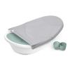 imageIngenuity Room to Soak 4in1 Baby Bath Tub Newborn to Toddler Adjustable Full Coverage Sling Supportive Seat Includes 2 Pour ampamp Rinse Cups Easy Release Drain Plug 0MRoom to Soak