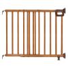 imageIngenuity Wood Banister ampamp Stair Safety Pet and Baby Gate 32quot48quot Wide 33quot Tall Install Banister to Banister or Wall or Wall to Wall in Doorway or Stairway Banister and Hardware Mounts  CherryOak