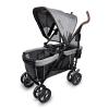 imageSummer Infant 3Dlite Wagon Convenience Lightweight Stroller for Infants Accommodates up to 50 Pounds and Holds 2 Children BlackGray