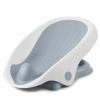 imageSummer Infant Clean Rinse Baby Bath Seat Soft Support for Use on the Counter Sink or Bathtub 3 Reclining Positions QuickDry Use from Birth to Sitting Up  Gray