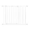 imageSummer Infant Everywhere Extra Wide WalkThru Safety Pet and Baby Gate 2875quot  3975quot Wide 30quot Tall Pressure or Hardware Mounted Install Inbetween Rooms Doorways ampamp Stairways  White Metal
