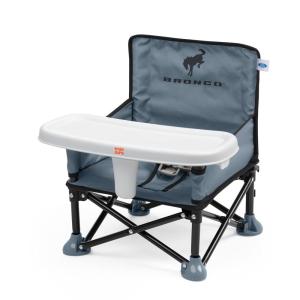 Ford Bronco Pop ‘N Sit Portable Booster Chair by Bright Starts, Floor Seat, Indoor/Outdoor Use, Compact Fold, Area 51 Color, 6 Mos – 3 Yrs(Area 51 Pop ‘N Sit)