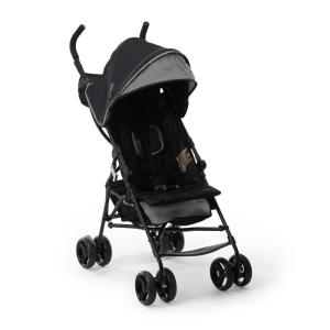Ingenuity 3D Mini Convenience Stroller – Lightweight Stroller with Compact Fold, Multi-Position Recline, Canopy with Pop Out Sun Visor and More – Umbrella Stroller for Travel, Pink(Gray)