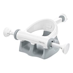Summer by Ingenuity My Bath Seat for Sit-Up Baby Bathing, Sure & Secure Suction Cups, ASTM Safety Tested & Approved, Backrest for Assisted Sitting, Easy Setup & Storage, Aqua(Gray)